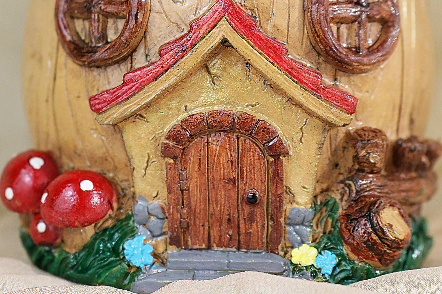 Fairy House Barrel Vase