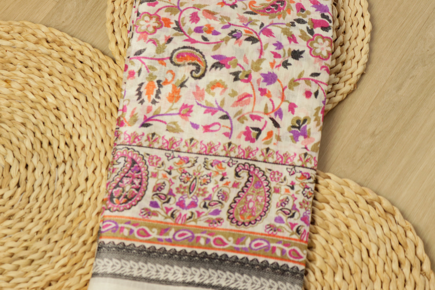 Pinkblush Kalamkari Scarfs